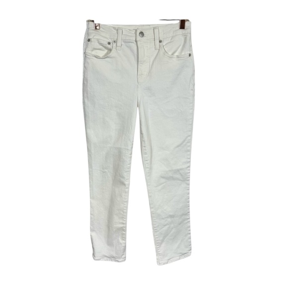 Madewell The Petite Perfect Vintage High Rise 90s Mom Jean in Tile White NE027 - Picture 4 of 6